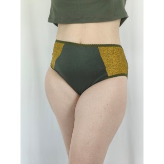 Culotte taille haute confort pour les formes - Herbes d'été