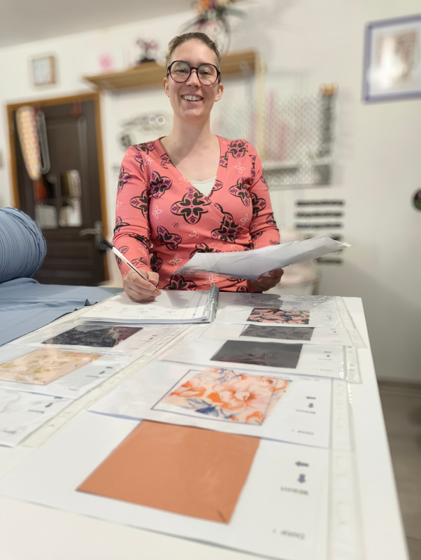 Création de collection par Mélanie ENAULT de lingerie confort pour morphologies pulpeuses et généreuses