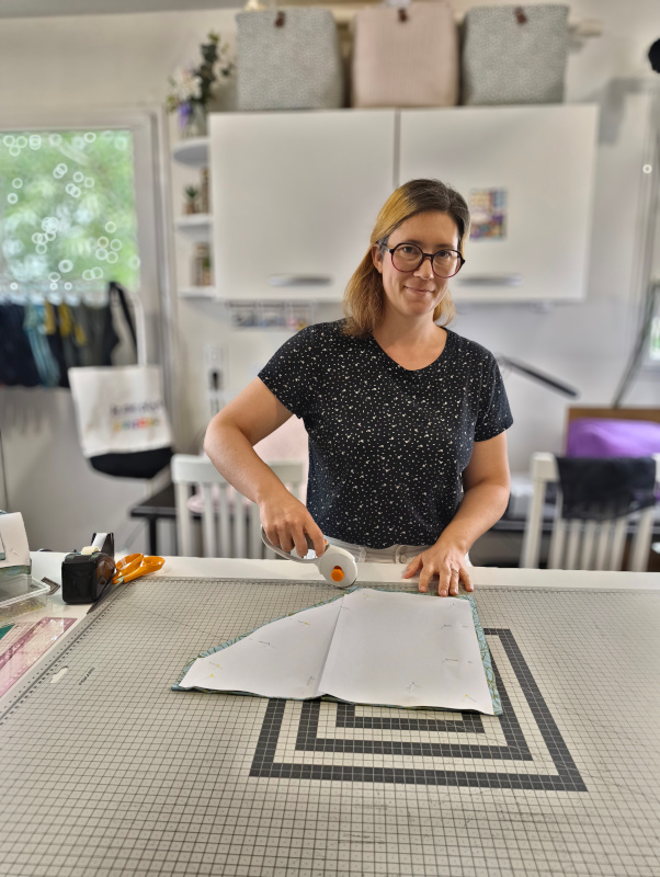 Réalisation de toute votre lingerie confort dans l'atelier par la créatrice Mélanie ENAULT